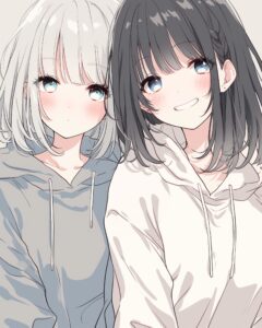 仲良し女子０