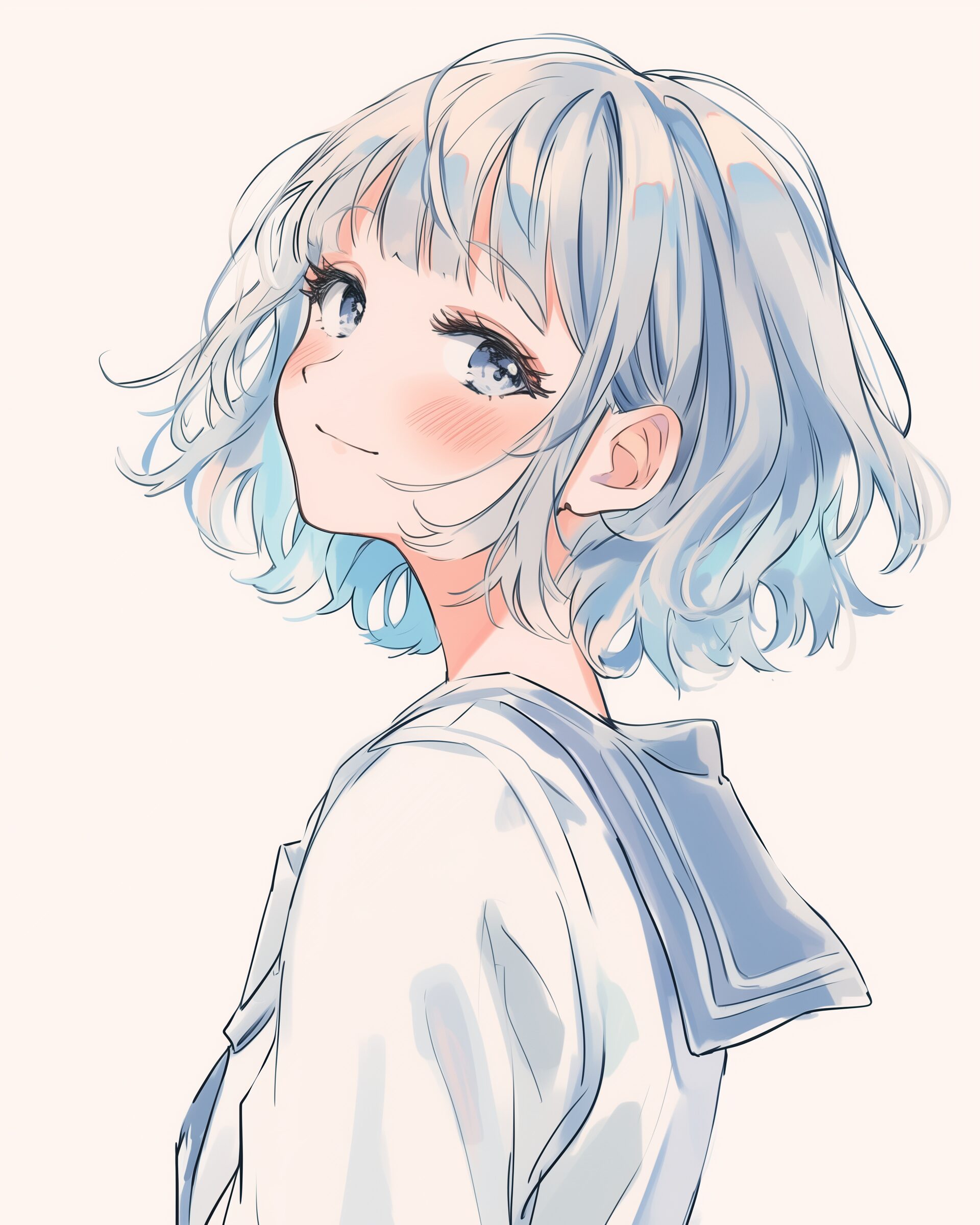 制服女子0