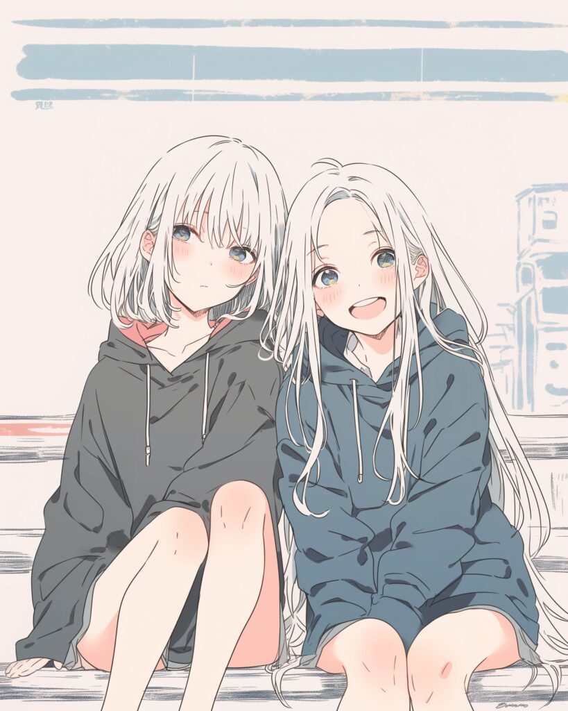 仲良し女子０