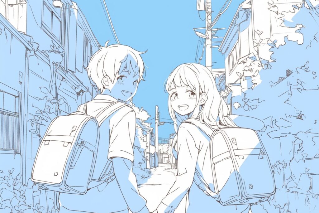 男女イラスト０