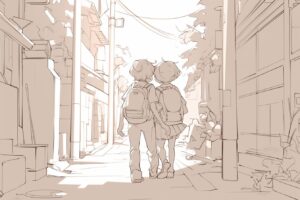 男女イラスト０