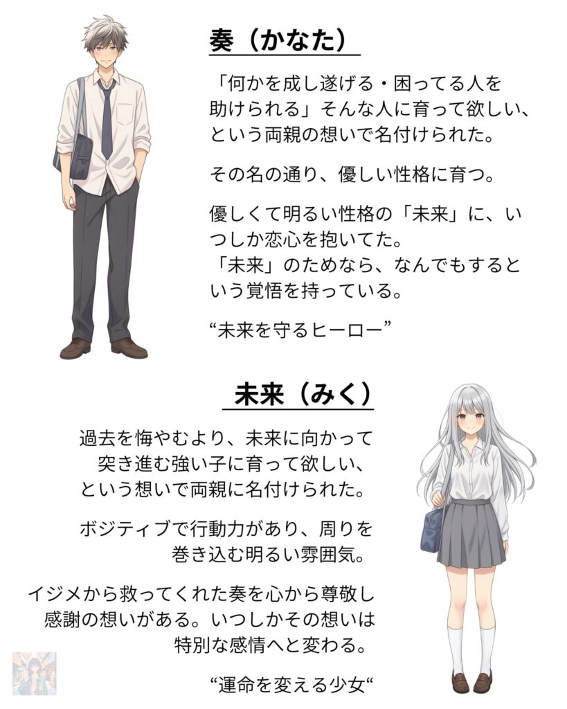 漫画:私のヒーロー キャラクター紹介