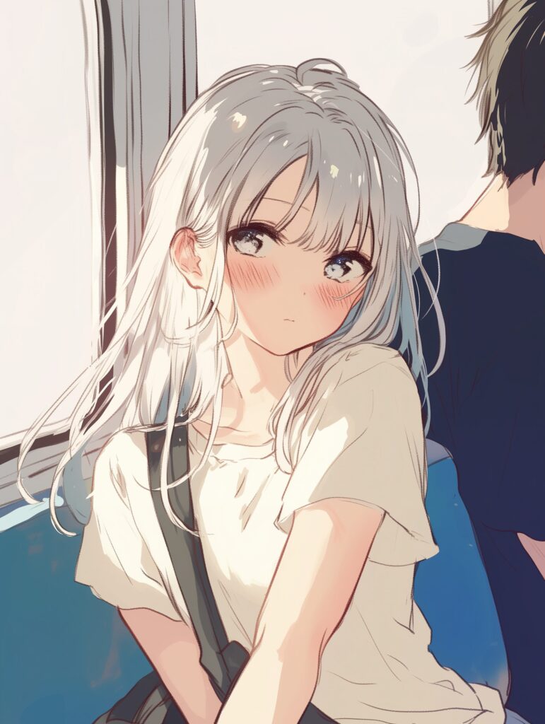とある日のバス車内女子０