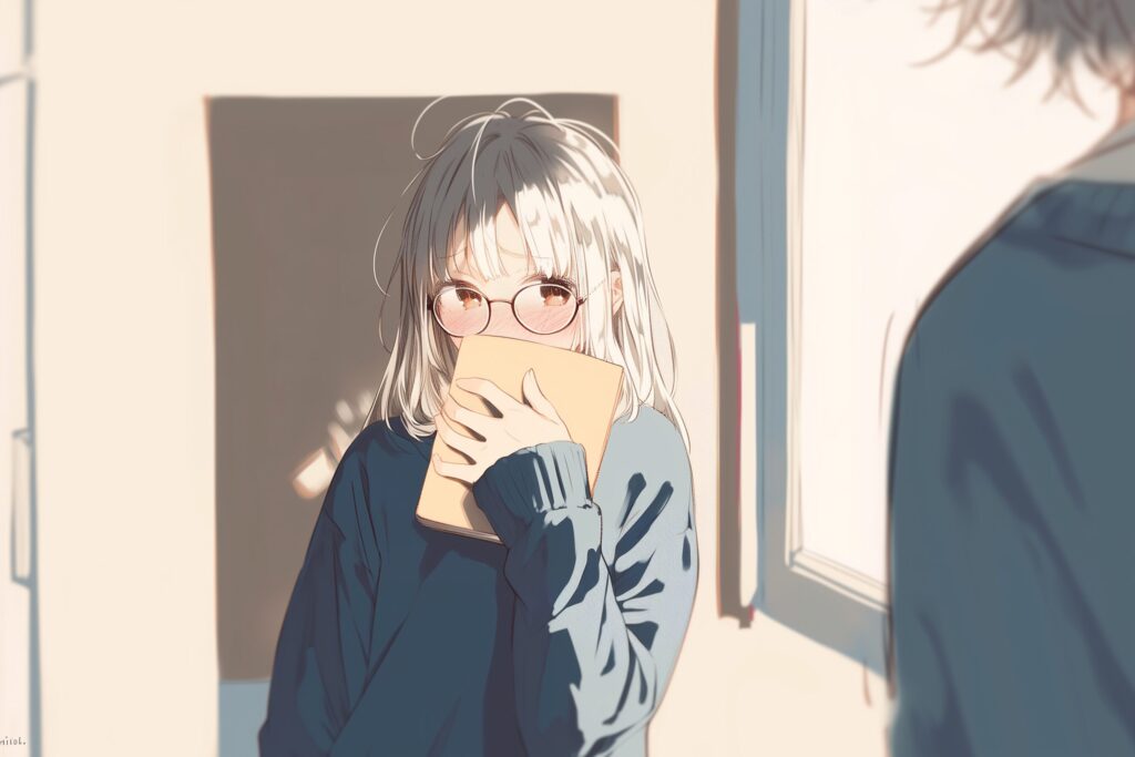 メガネ女子０