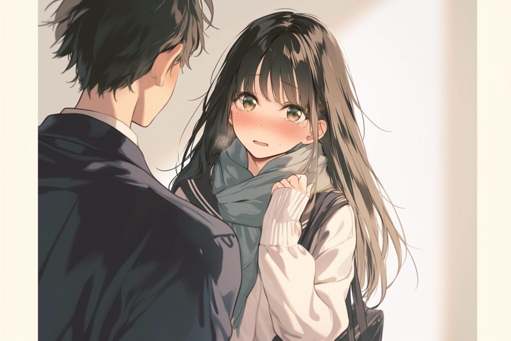 黒髪女子０