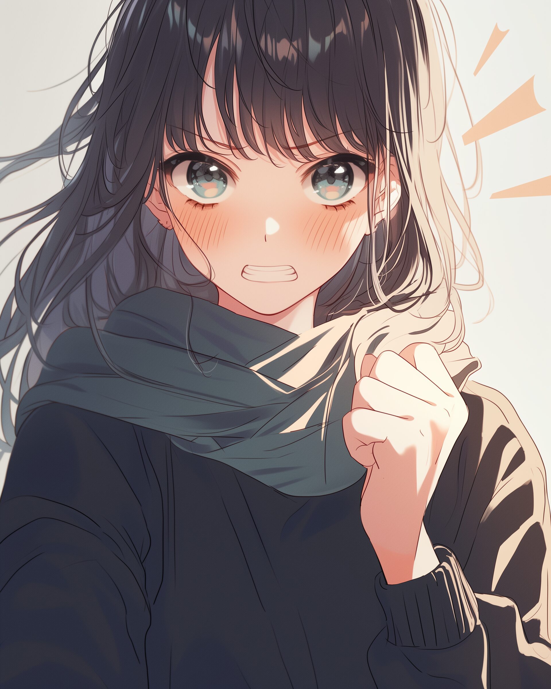 黒髪女子0