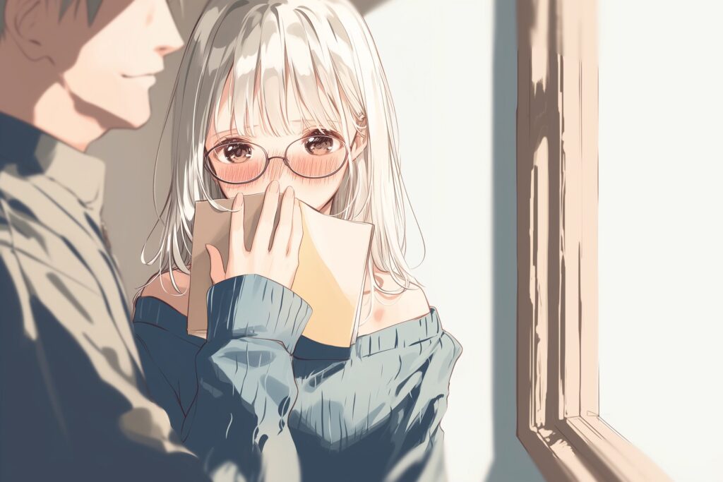 メガネ女子０