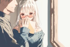 メガネ女子０