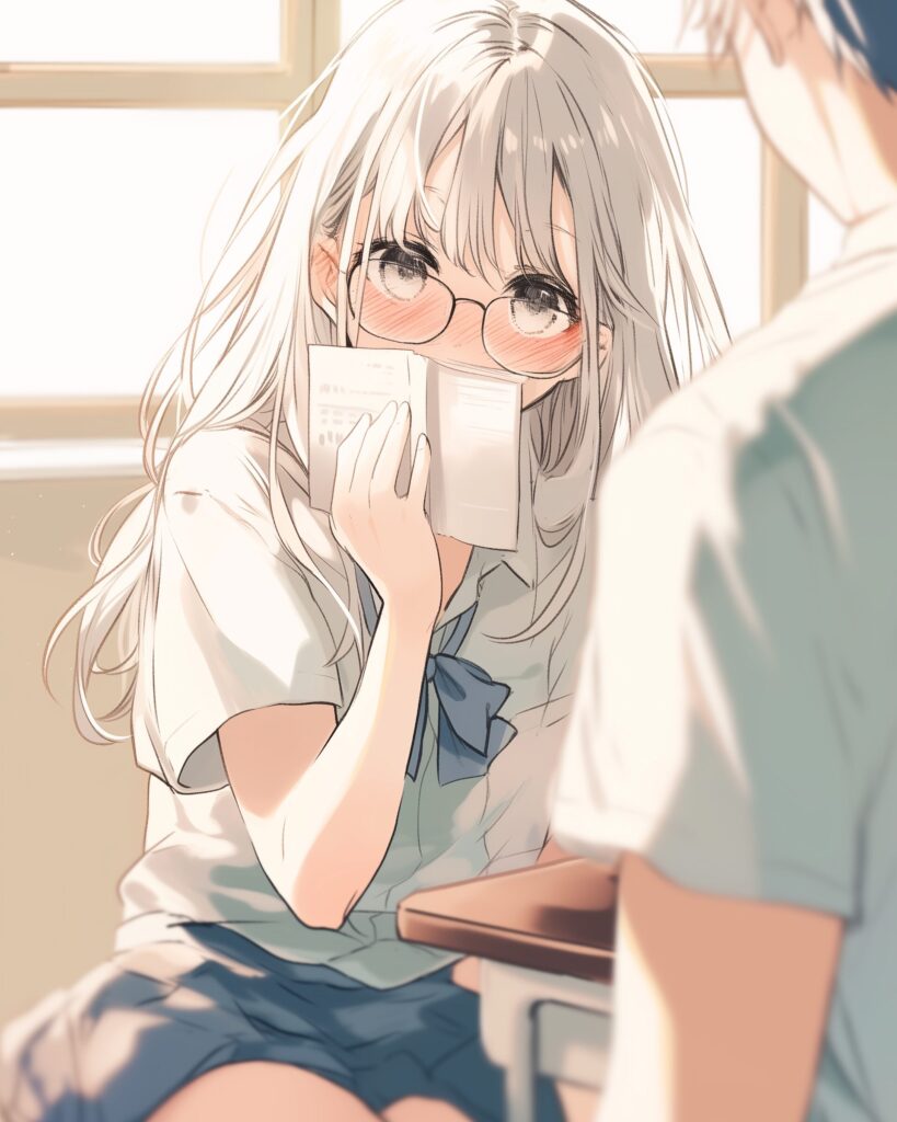 メガネ女子０