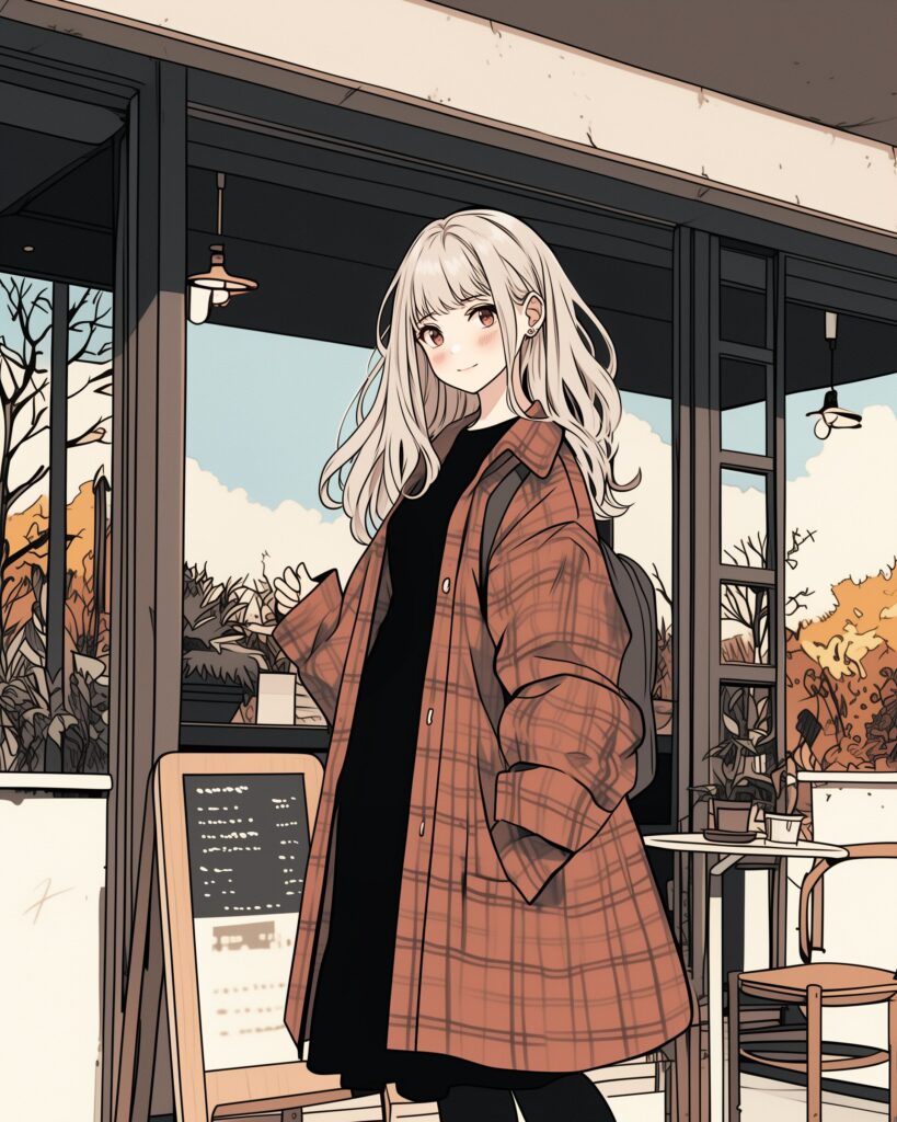オシャレコート女子０