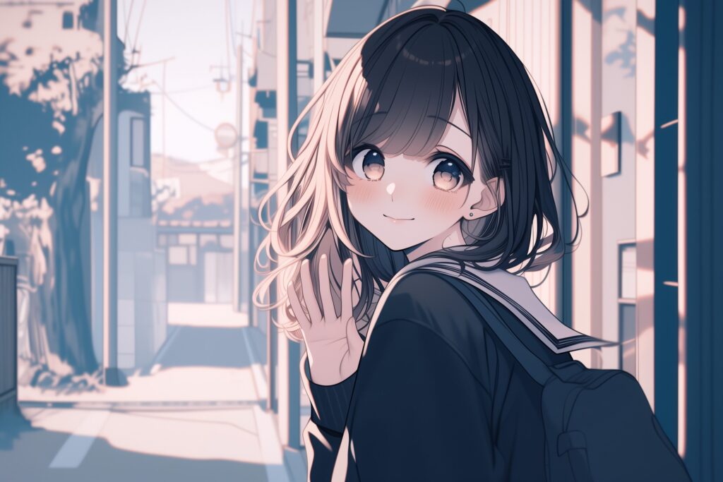 制服女子０