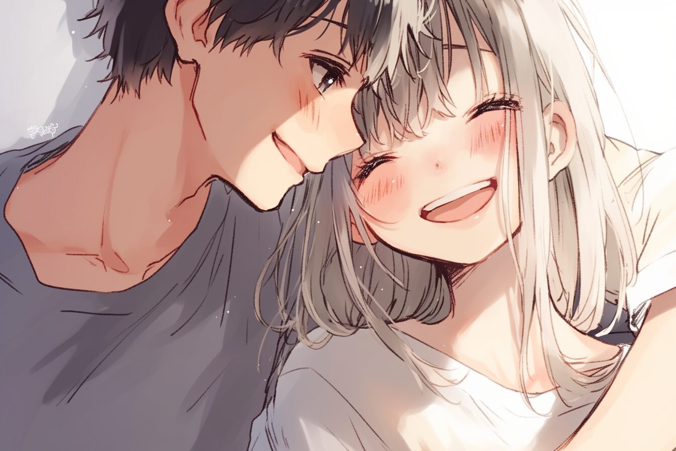 カップルイラスト・私のヒーロー0
