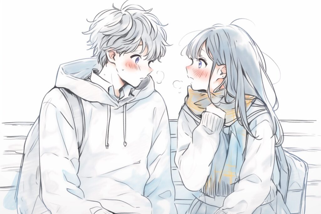 カップルイラスト０