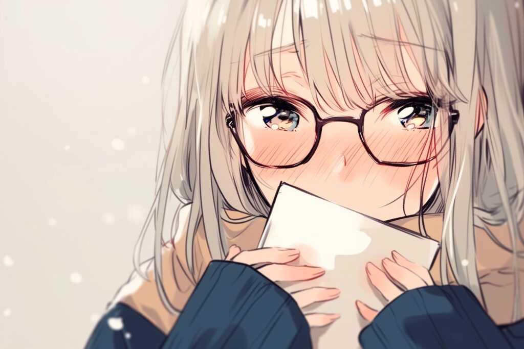 メガネ女子０