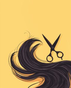 黒髪女子１