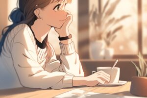 待ち合わせ女子０