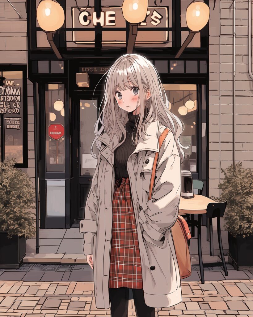 オシャレコート女子０