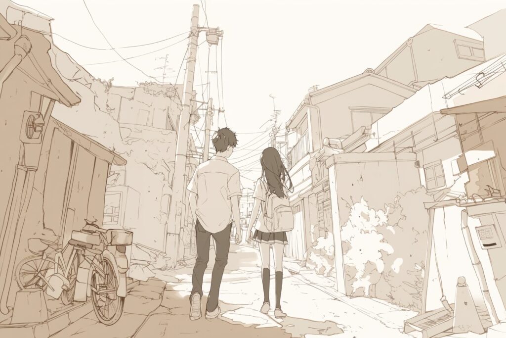 男女イラスト０