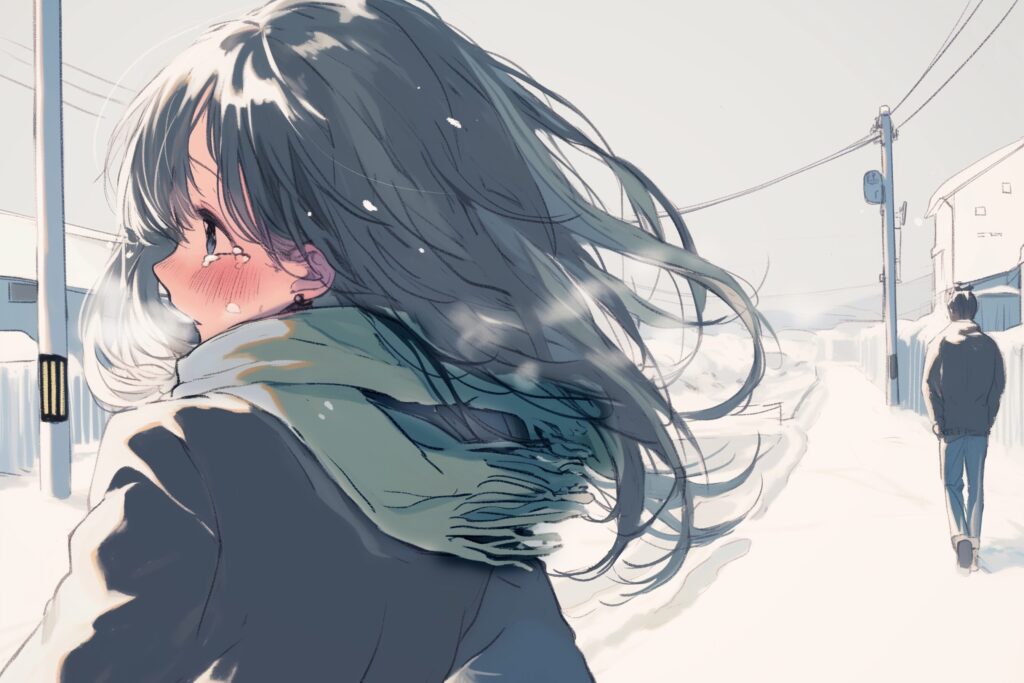 黒髪女子０