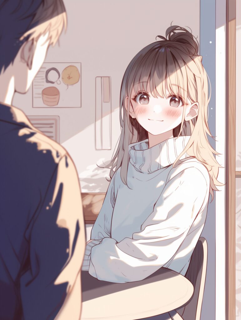待ち合わせ女子０