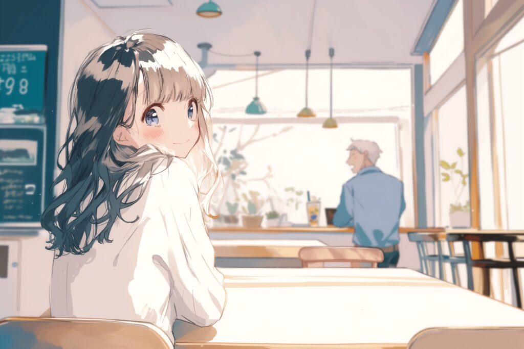 待ち合わせ女子０