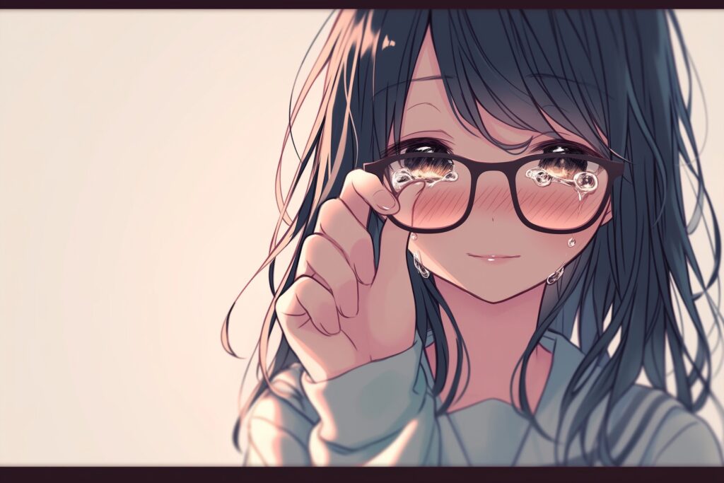 メガネ女子０