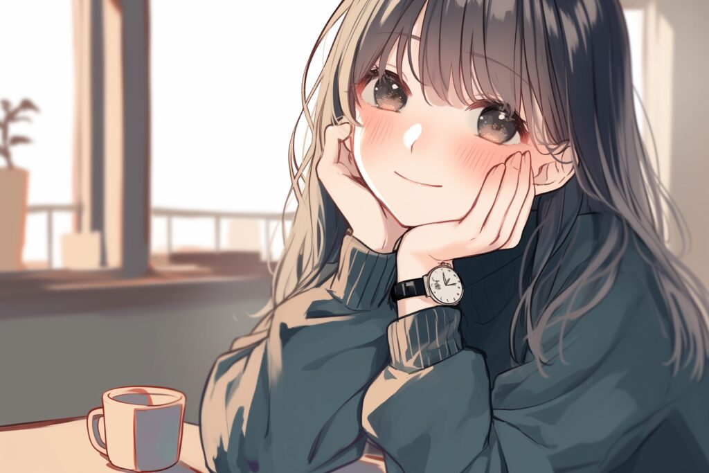 待ち合わせ女子０