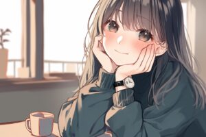 待ち合わせ女子０