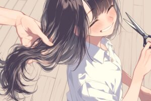 黒髪女子１