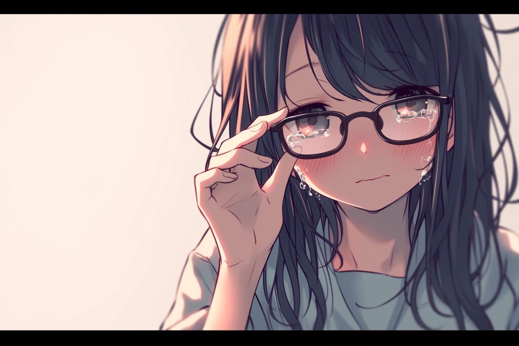 メガネ女子０