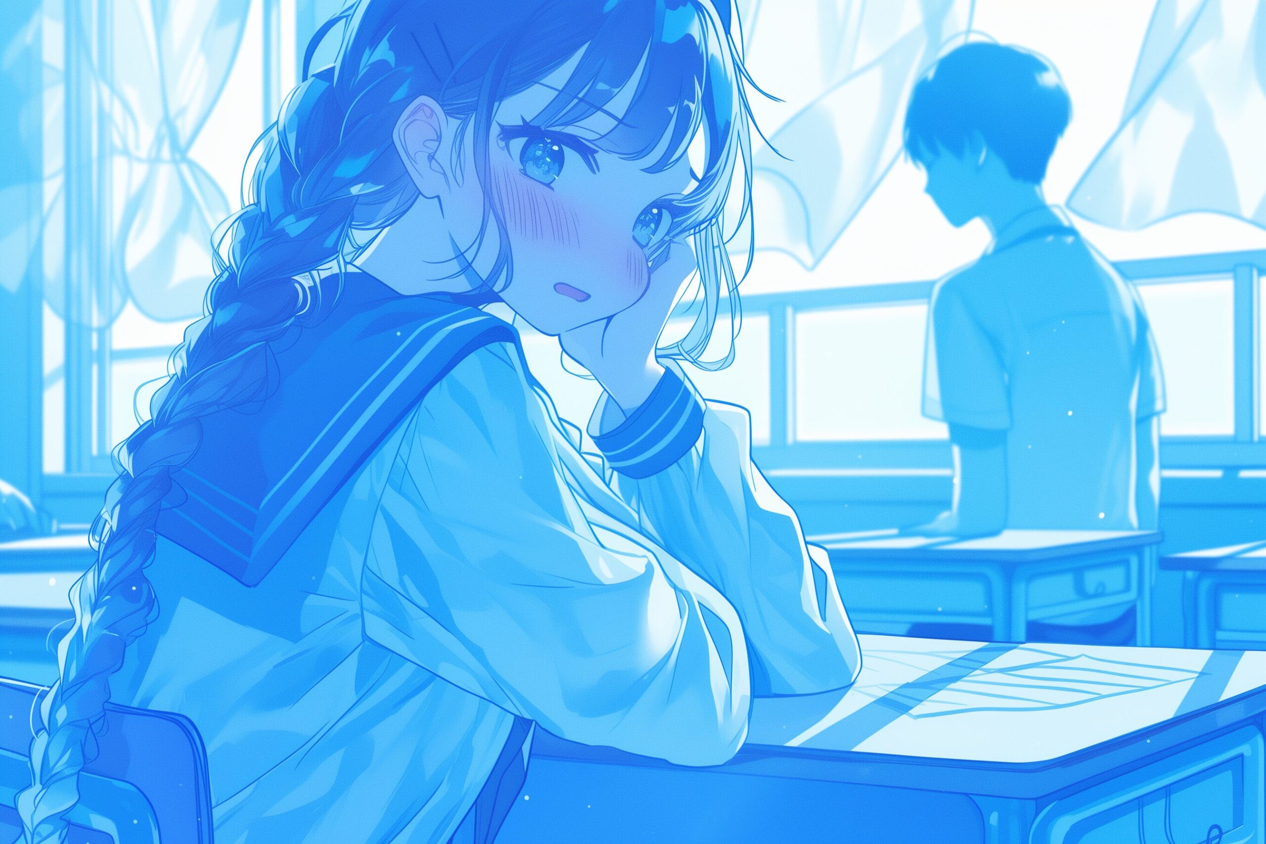 勉強頑張る女子0
