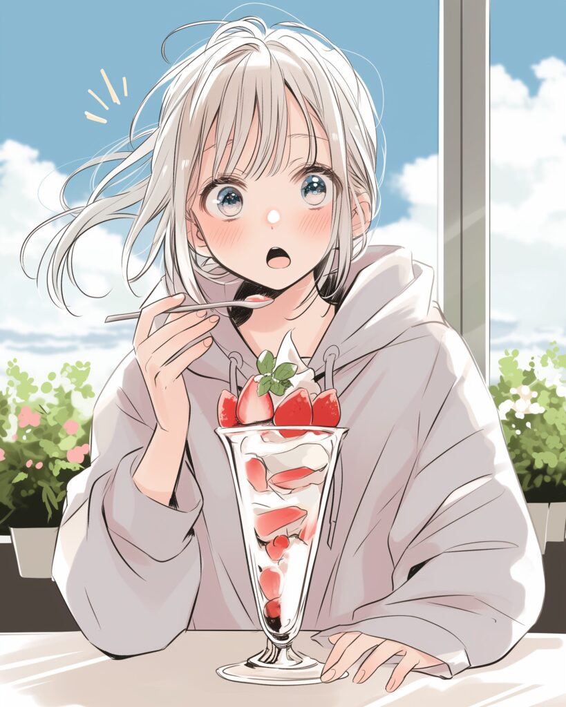 パフェ女子０