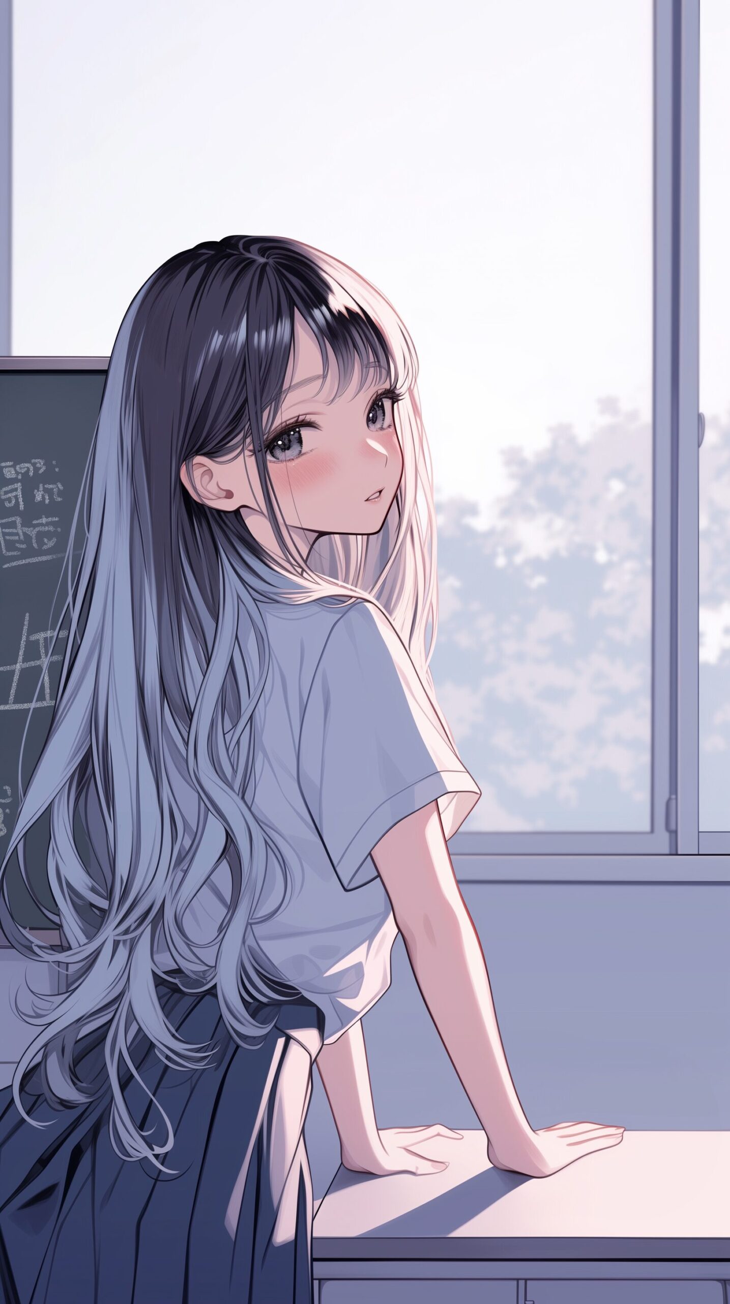 【壁紙】学校一の美女0