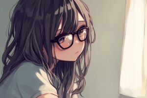 メガネ女子０
