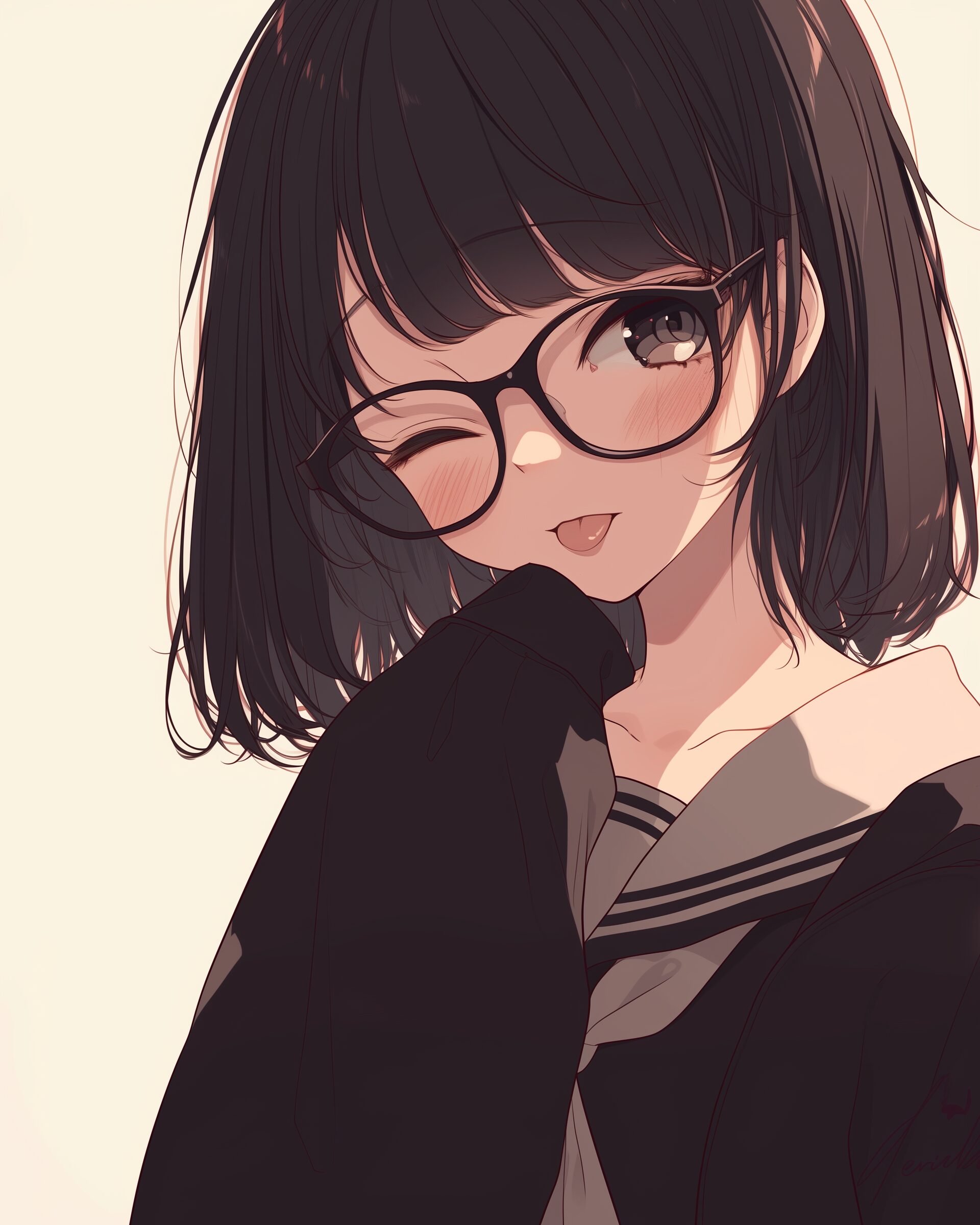 黒髪ショート女子:橘 柚(たちばな ゆず)1