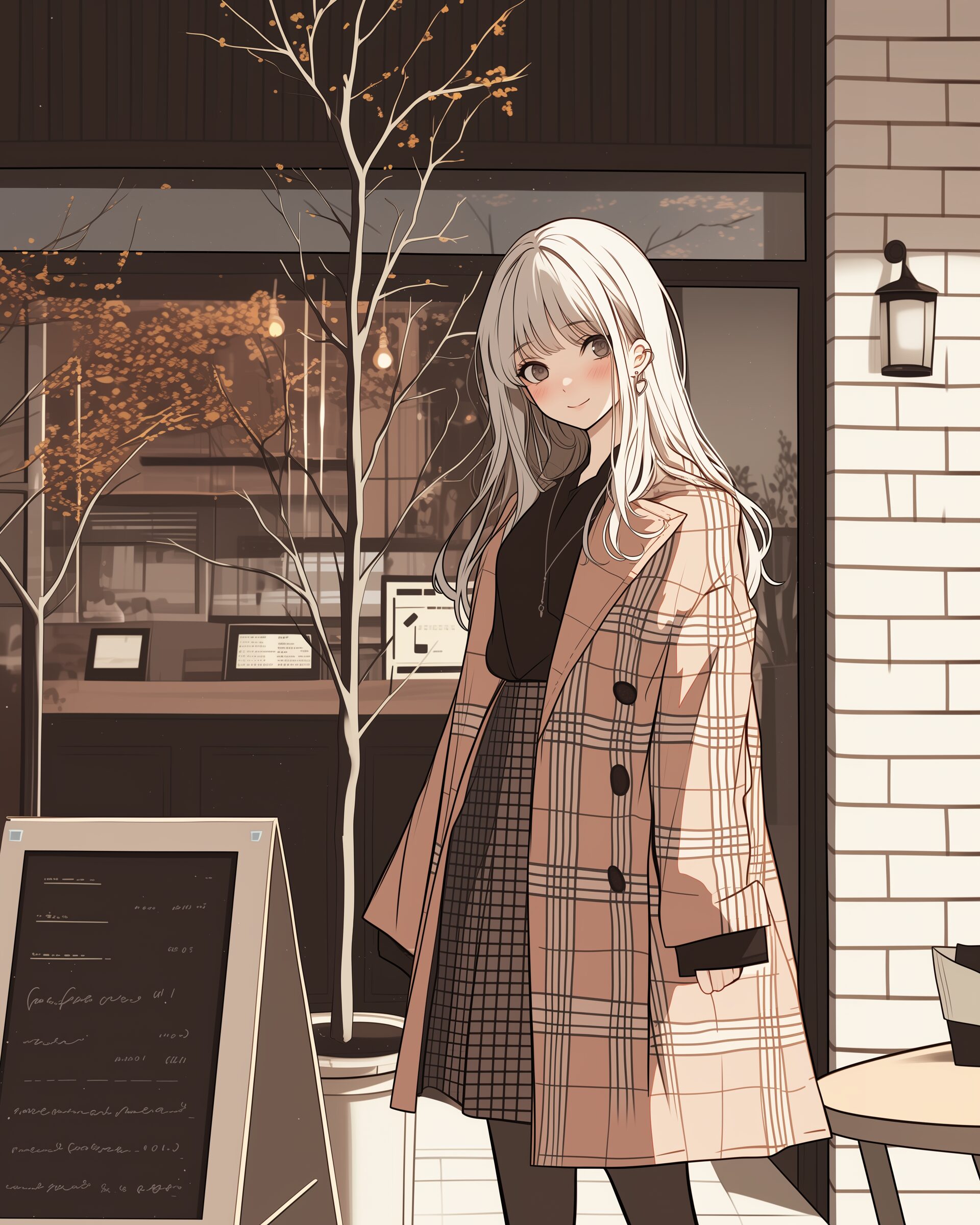 オシャレコート女子0