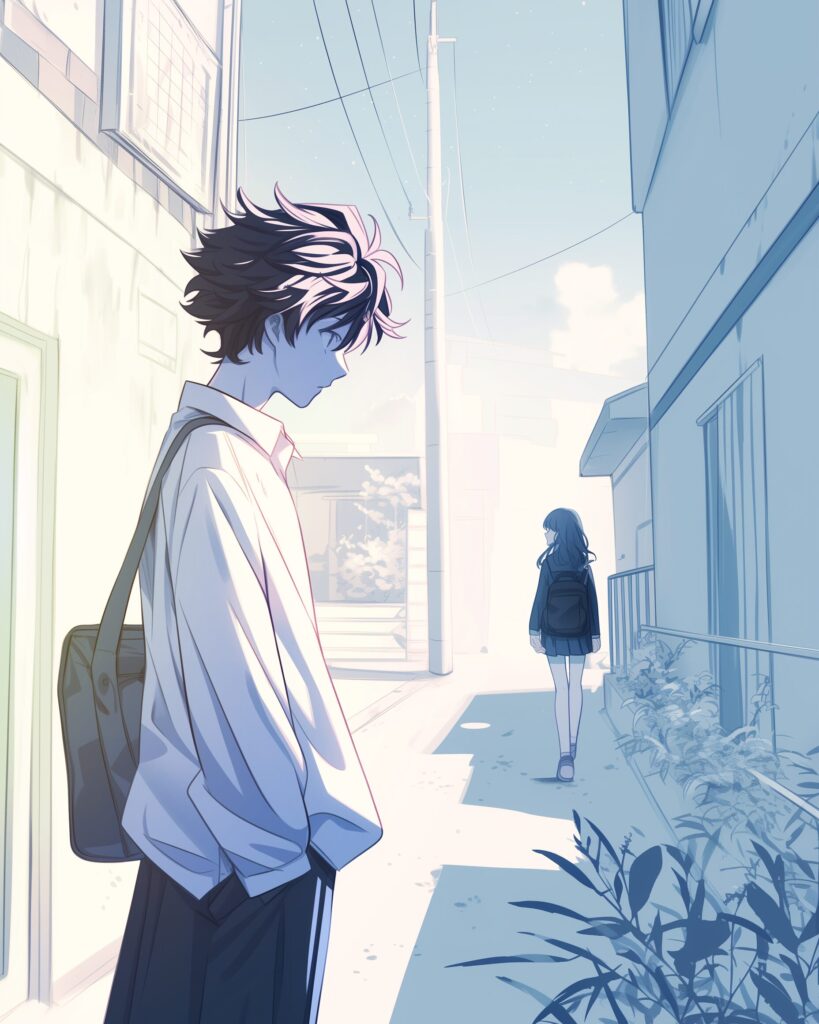 男子学生０