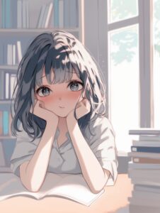 図書館女子０