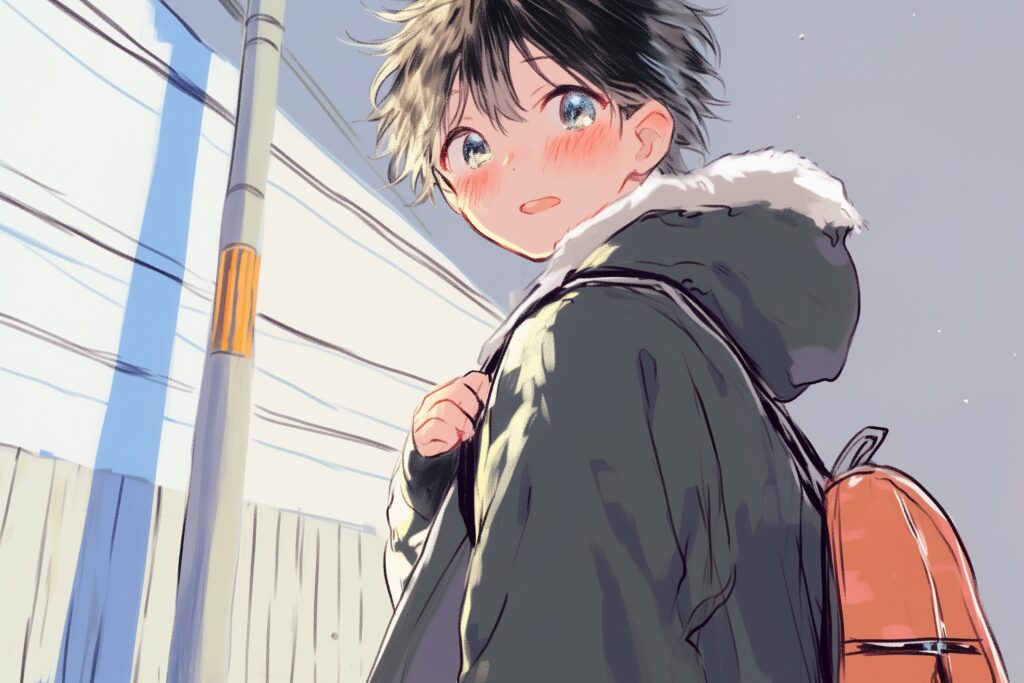 驚く男性０