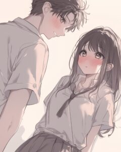 カップルイラスト０