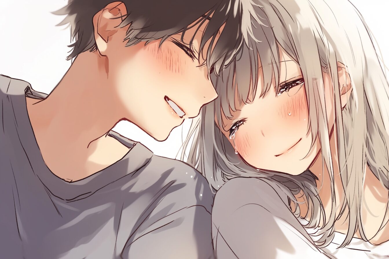 カップルイラスト・私のヒーロー0