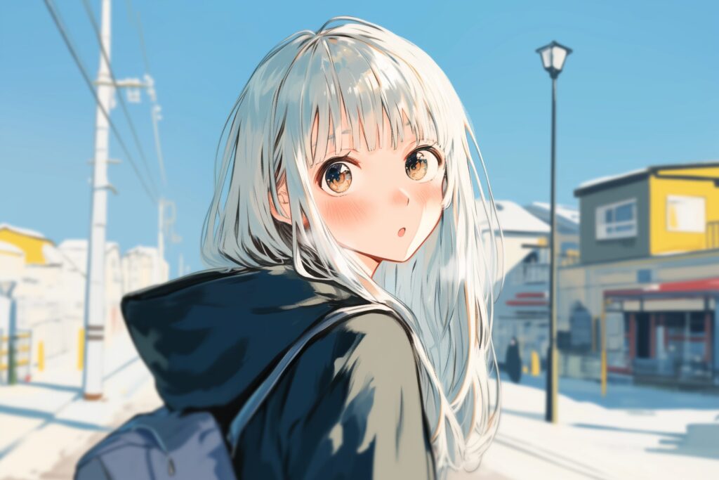 驚き女子０
