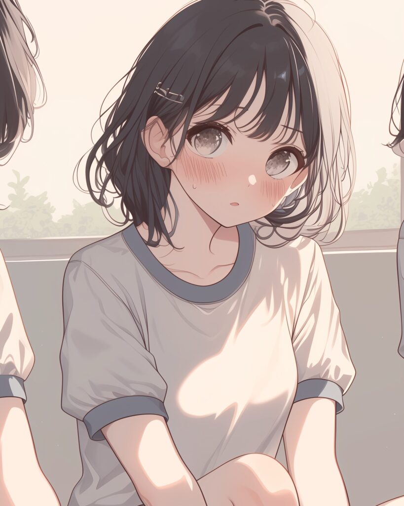 体操服女子０