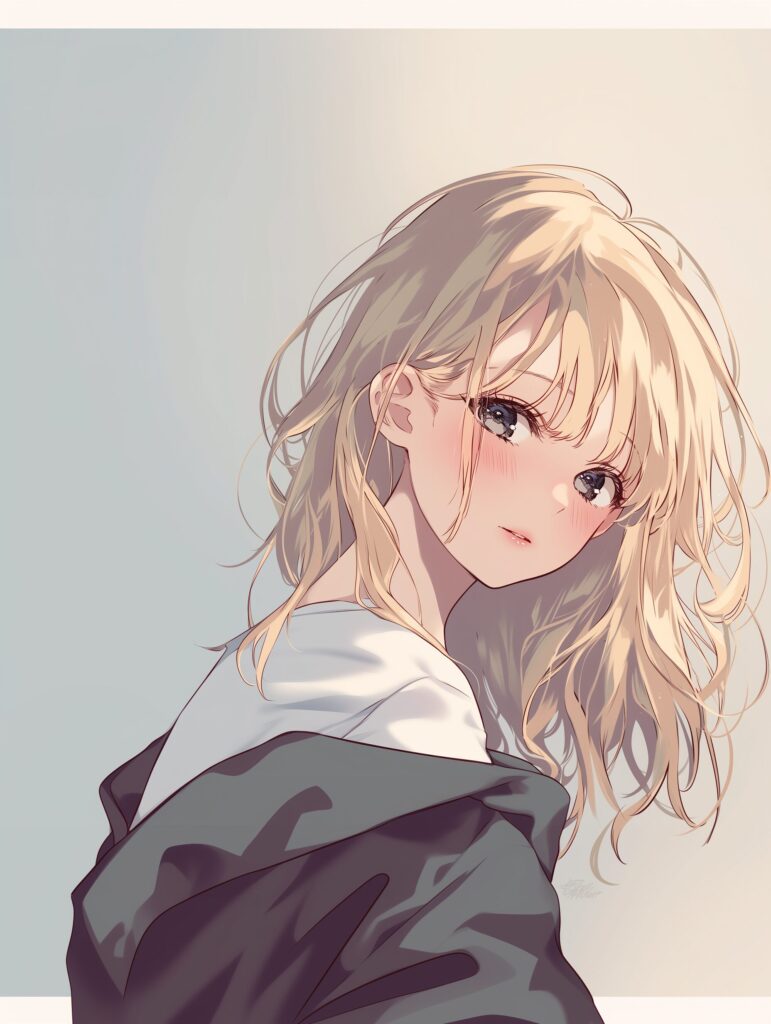 金髪女性０