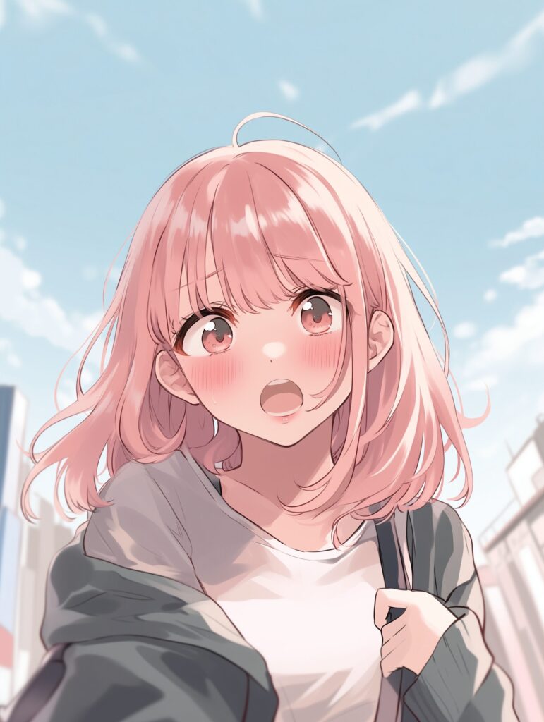 私服の櫻井凛（さくらい りん）０