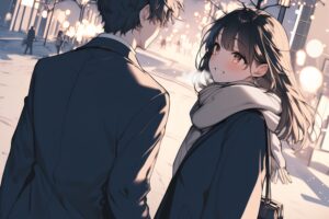 仕事終わりの男女０