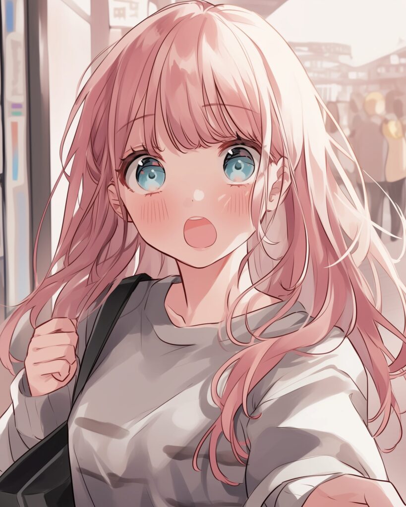 私服の櫻井凛（さくらい りん）０