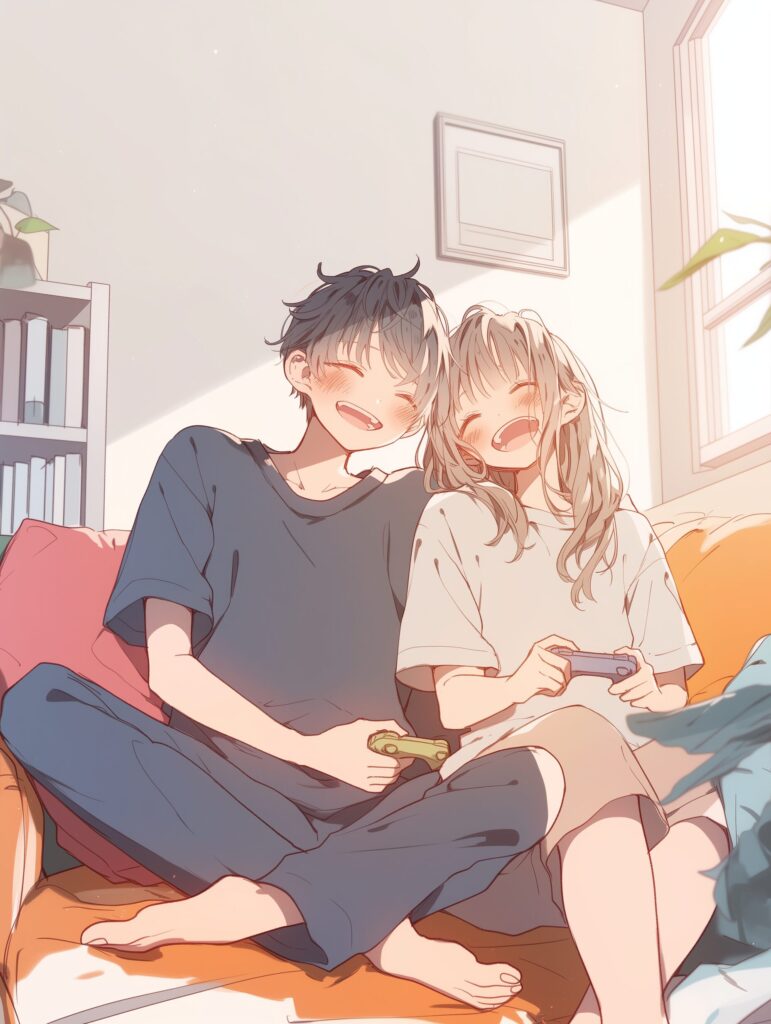 仲良しカップル０