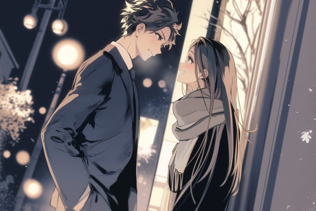 仕事終わりの男女０