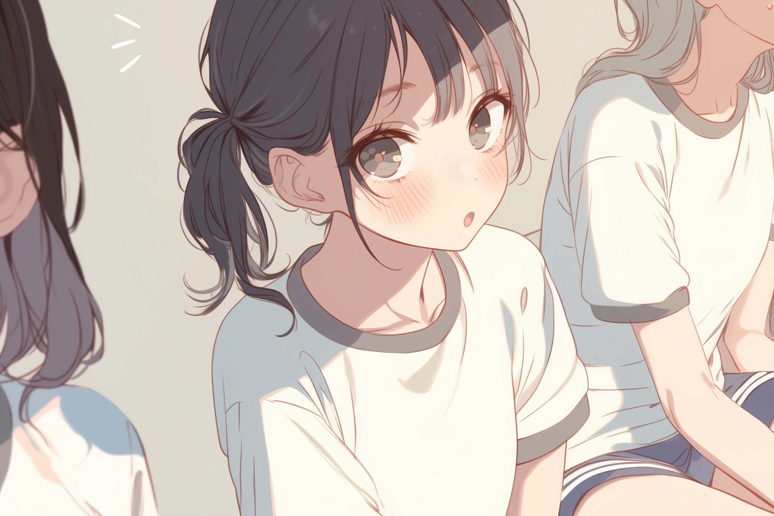 体操服女子１